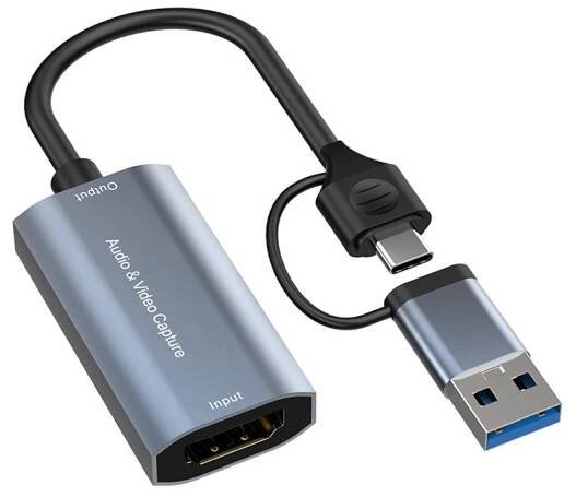 HDMI na USB/USB-C Mobilly USB 3.0/USB-C/HDMI