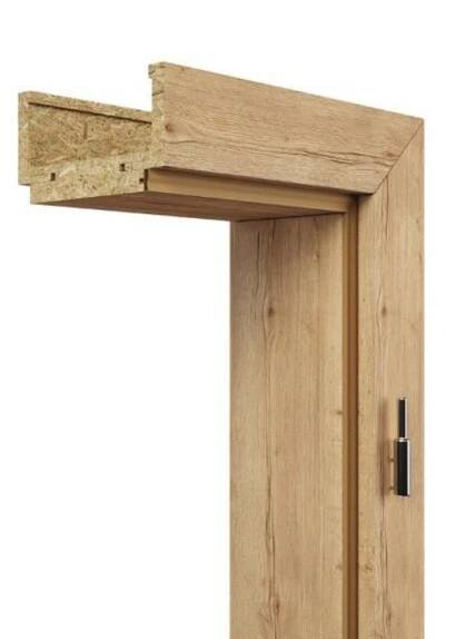 Zárubeň obložková N dub halifax solo struktur 80P, 100mm