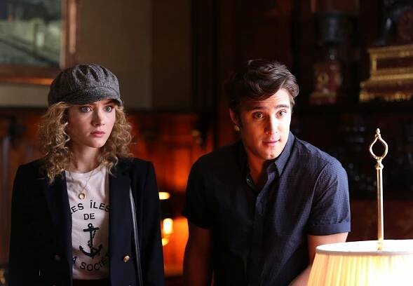 Scream Queens - Pumpkin Patch - Z filmu - Skyler Samuels, Diego Boneta