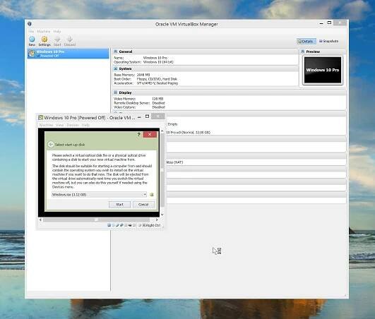 Jak nainstalovat Windows 10 na Oracle VirtualBox... ne klávesy Windows vyžaduje