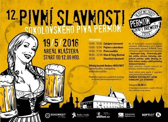 12. Pivní slavnosti sokolovského piva Permon - Pivníci.cz