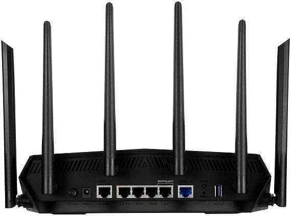 Asus TUF-AX6000 Wi-Fi router 2.4 GHz, 5 GHz, 4804 MBit/s : Půhy.cz