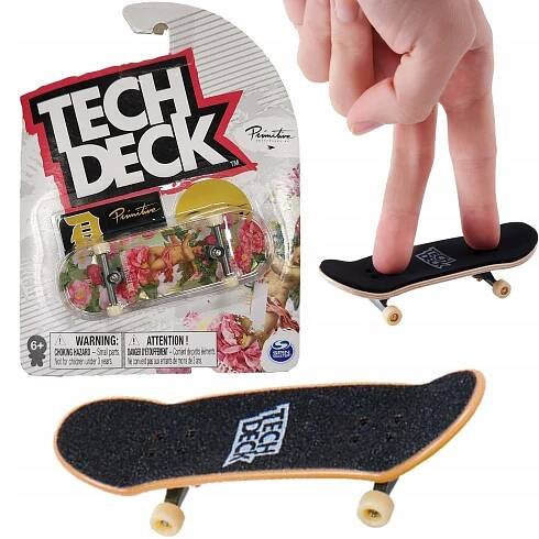 SKATEBOARD PRIMITIVE RODRIGUEZ + SAMOLEPKY TECH DECK FINGERBOARD