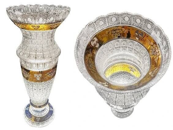 Bohemia Crystal luxusní broušené křišťálové vázy na květiny, Strana 2