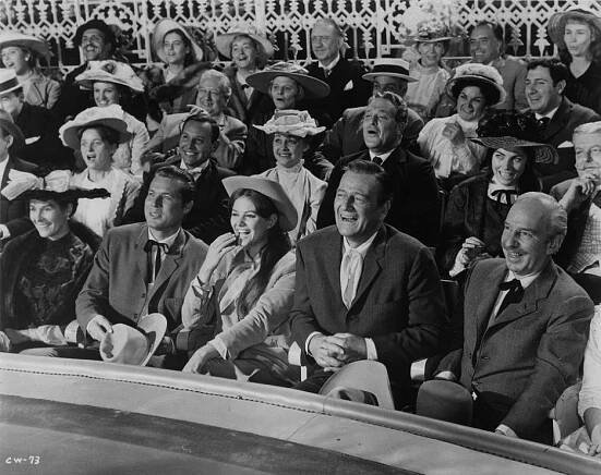 John Smith, Claudia Cardinale, John Wayne, Lloyd Nolan - Circus World - Z filmu