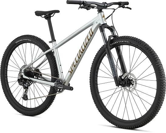 Horské kolo Specialized Rockhopper Expert - Gloss Silver Dust / Satin Burnt Gold Metallic - Ski a Bike Centrum Radotín
