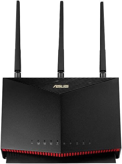 Asus 4G-AC86U AC2600 Cat. 12 router Integrovaný modem: UMTS, LTE, 2.4 GHz, 5 GHz, 600 MBit/s