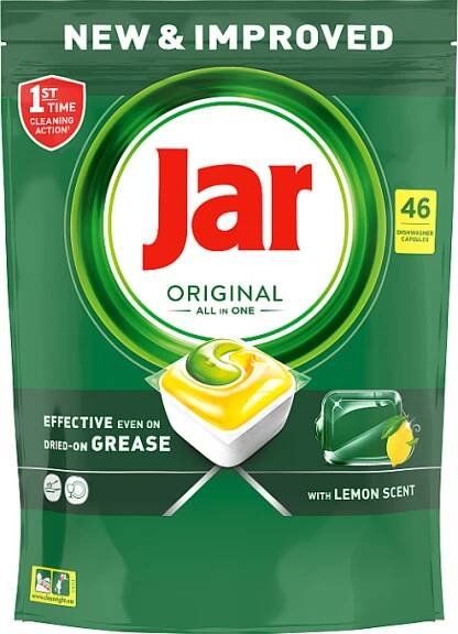 Jar Original All In One Lemon 46 ks od 167 Kč