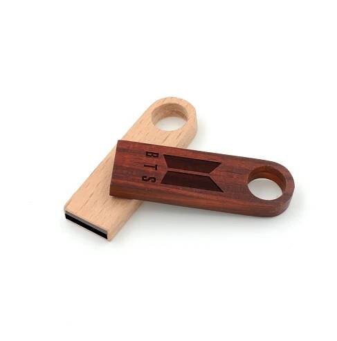Dřevěný mini USB 2.0 flash disk | Société s.r.o.