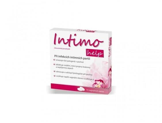 Intimohelp při infekcích intimních partií 14 tablet