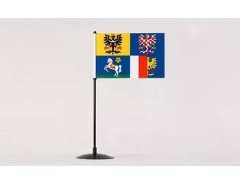 Vlajka Stolní vlaječka Moravskoslezský kraj Alerion