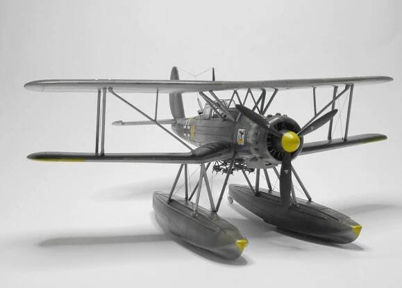Arado Ar-95 1/72 - postavený model Jana Šimona