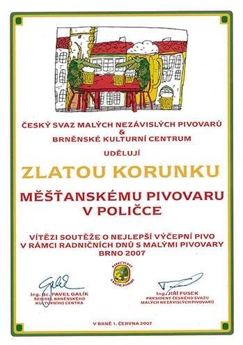 Měšťanský pivovar v Poličce