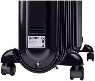 Elektrický olejový radiátor | SOH 3115BK | Sencor