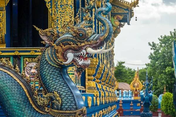 blue temple