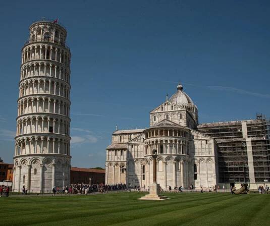 Šikmá věž v Pise v Pisa
