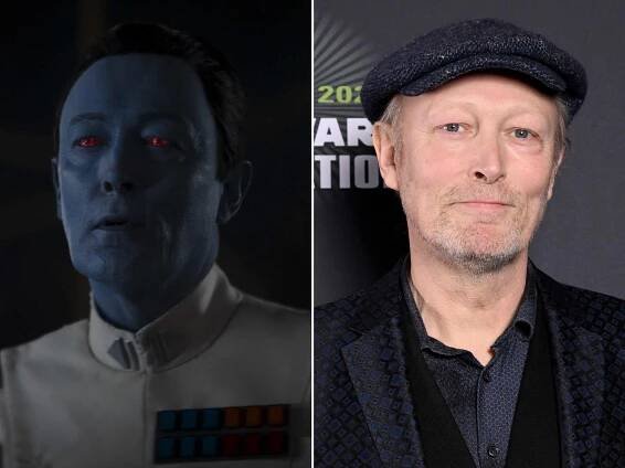 Lars Mikkelsen as Grand Admiral Thrawn in STAR WARS: AHSOKA