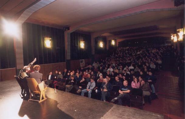 Terry Gilliam v Aeru. Foto Archiv Kina Aero