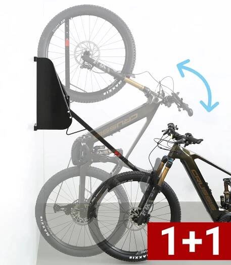Držák na elektrokola UpBike se zvedacím mechanismem 1+1 ZDARMA, oplechované boky