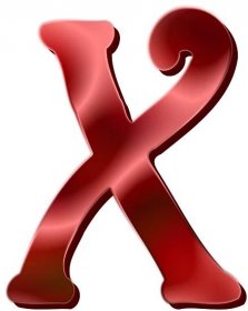 Červené X | Symboly | Ilustrační obrázek, klipart, k bezplatnému stažení