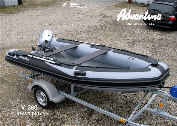 Nafukovací motorový člun RIB Adventure V-380 - Motorboat.cz - Motorové čluny, nafukovací čluny, RIBs, lodní motory
