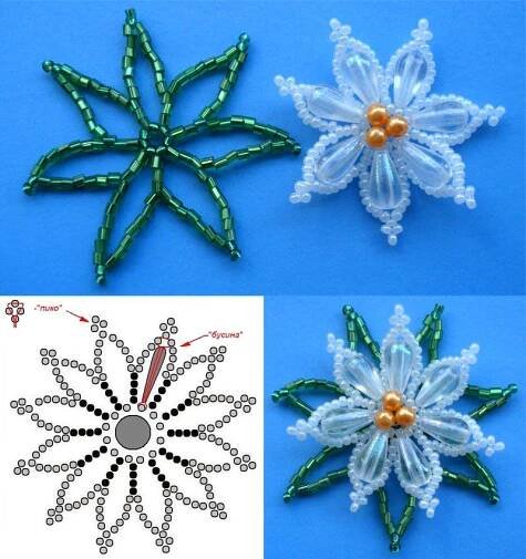 Victoriya Katamashvili Beaded 3D Flower Tutorial