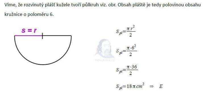Didaktický test z matematiky ilustrační 2013 - řešení úlohy 20