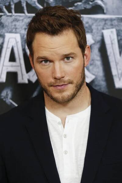 Chris Pratt at an event for Jurský svět (2015)