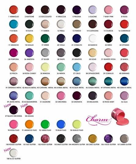 UV-LED GEL - Charm Nails Collections