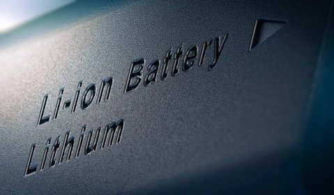 Li-ion baterie Pack zblízka — Stock obrázek