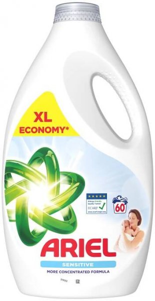 Ariel Sensitive prací gel (2,7 l)