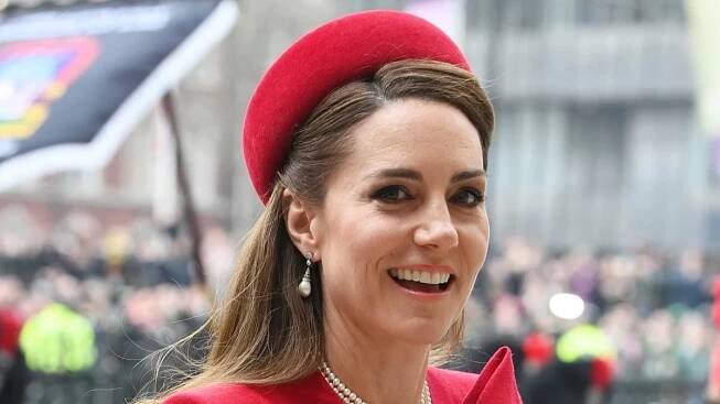 Kate makes triumphant return to Commonwealth Day Service