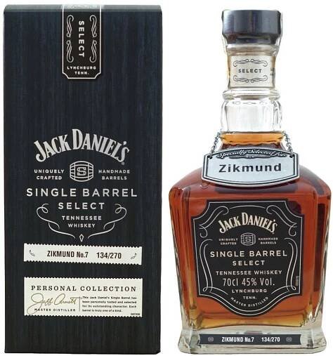 Jack Daniel's Single Barrel Select Zikmund No.7 0,7l 45% L.E.