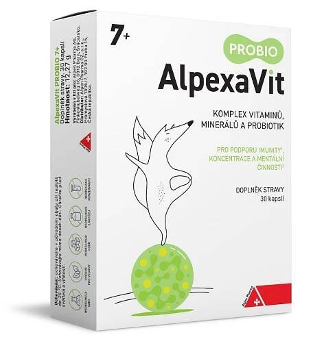 AlpexaVit PROBIO 7+ 30 kapslí