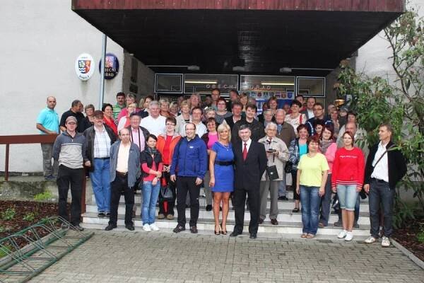 V Babicích se setkali zástupci stejnojmenných obcí. FOTO
