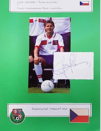 Josef CHOVANEC-československý fotbalový reprezentant  - Ostatní sběratelské předměty