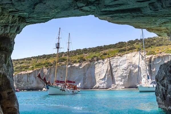 Kleftiko Milos Caves