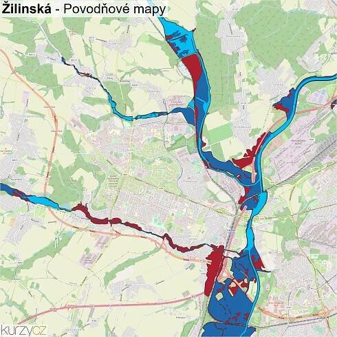 Žilinská - mapy | Kurzy.cz