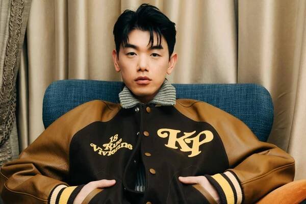 Singer Eric Nam wears KENZO's FW24 menswear collection