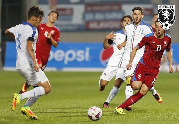Přátelská mezistátní utkání U19: Česká republika - Itálie 2:1 | Reprezentace | FOTBAL.CZ