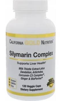 Doplněk California Gold Nutrition Silymarin Complex