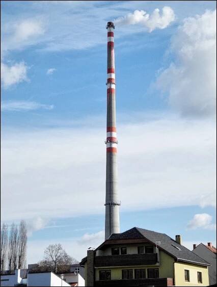 Fotografie - Brno-Maloměřice-komín - 27.02.2012
