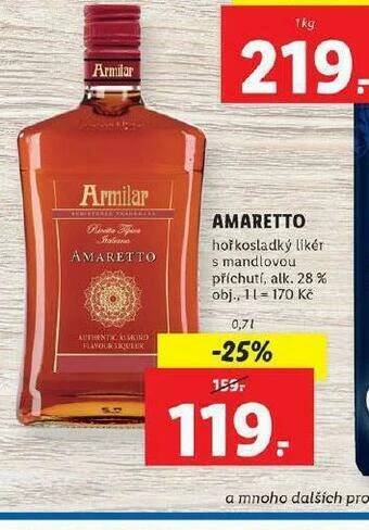 Lidl Amaretto nabídka