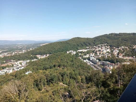Karlovy Vary jako na dlani. Rozhledna Diana se začala stavět před 110 lety - Minutové zprávy 