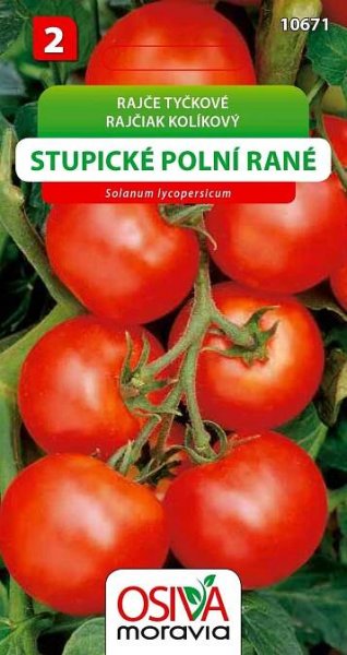 Osiva Moravia Stupické polní rané rajče tyčkové 0,2 g od 13 Kč