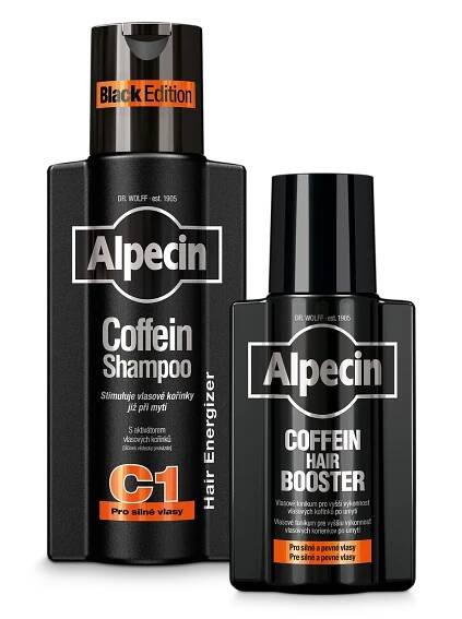 BLACK Alpecin -Pro SILNÉ a PEVNÉ vlasy na dotek!
