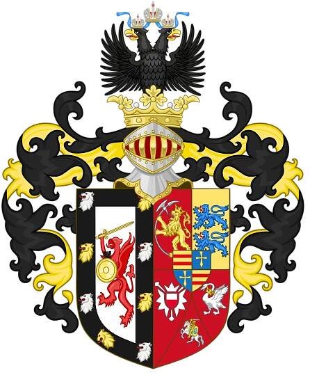 File:COA Holstein-Gottorp-Romanov chivalric.svg