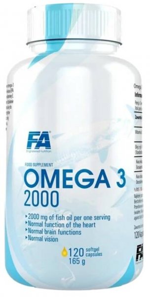 Fitness Authority Omega 3 - 90 kapslí 