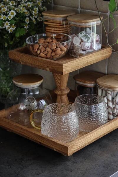 Pin by helga on Кухня/kitchen | Kitchen countertop decor, Home decor kitchen, Kitchen decor