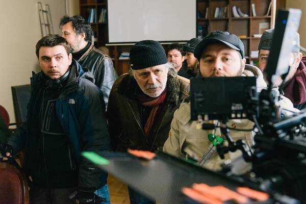 Danilo Serbedzija, Rade Šerbedžija - Osloboduvanje na Skopje - Z natáčení